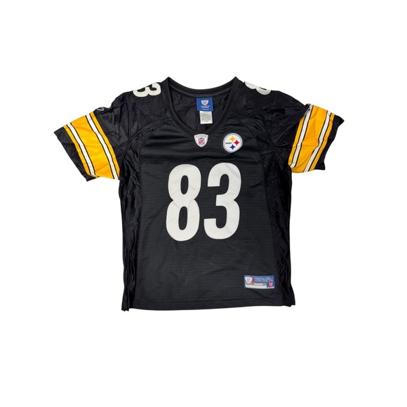 Reebok Tops - Reebok Heath Miller #83 Pittsburgh Steelers Women's Size S NFL Black Jersey